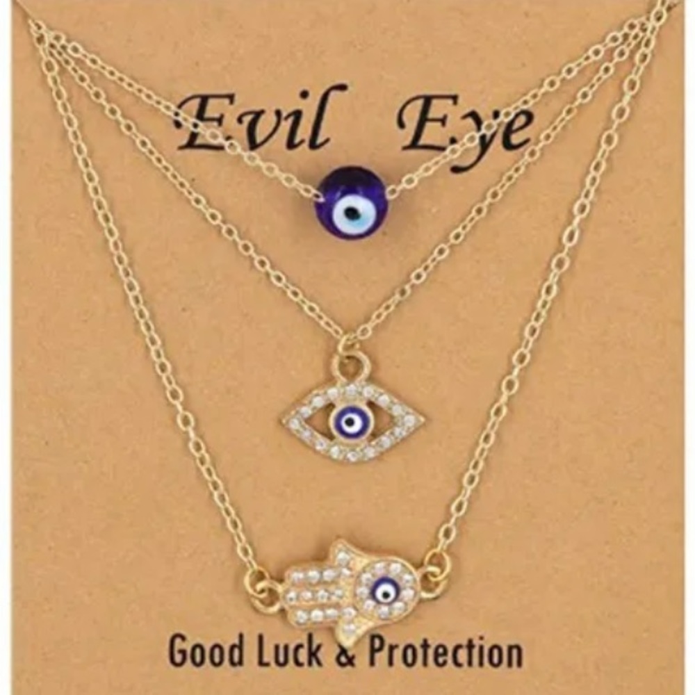 Good Luck and Protection Evil Eye necklace
